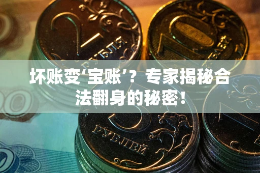 北京坏账变‘宝账’？专家揭秘合法翻身的秘密！