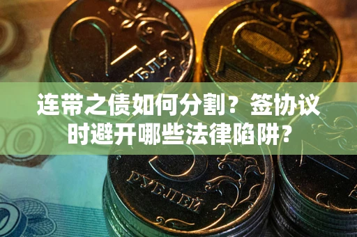 北京连带之债如何分割？签协议时避开哪些法律陷阱？