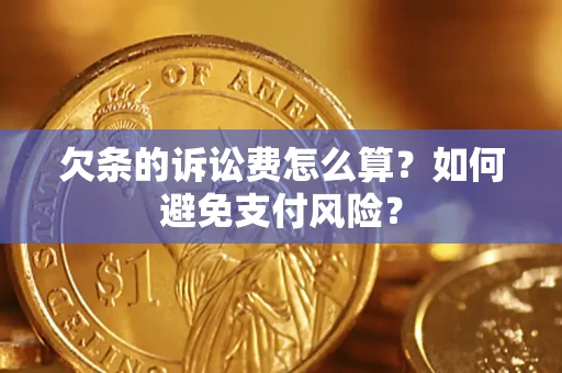 北京欠条的诉讼费怎么算？如何避免支付风险？