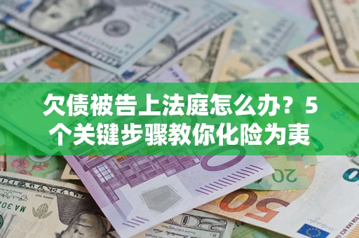 北京欠债被告上法庭怎么办？5个关键步骤教你化险为夷