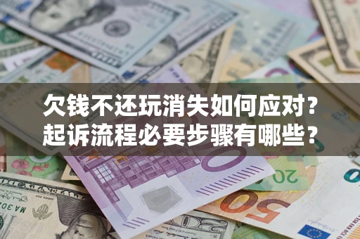北京欠钱不还玩消失如何应对？起诉流程必要步骤有哪些？