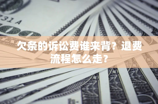 北京欠条的诉讼费谁来背？退费流程怎么走？